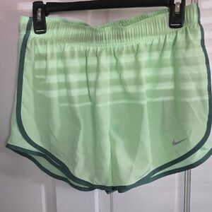Nike Women's Mint Green Athletic Shorts